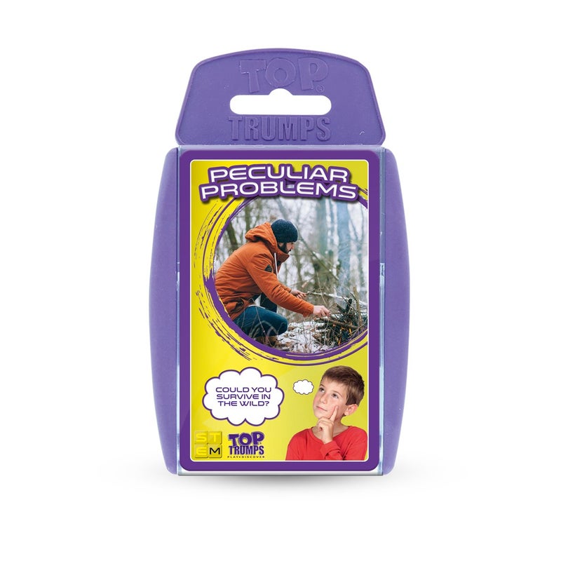Top Trumps Card Game Peculiar Problems - Family Games for Kids and Adults - Learning Games - Kids Card Games for 2 Players and More - Kid War Games - Card Wars - for 6 Plus Kids - Image 2